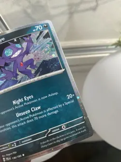 2023 Pokemon TCG Sableye Cosmos Holo Promo Rare 🌀 2 Swirls NM - Image 5