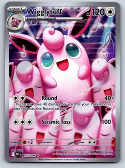 Wigglytuff 105 Illustration Rare Phantasmal Flames Near Mint - Image 1