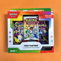 Pokemon TCG First Partner Illustration Collection Series 1 New Sealed - Image 1