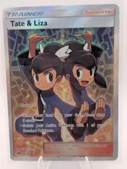Pokemon TCG: Tate & Liza 166/168 Full Art Trainer Celestial Storm NM - Image 3