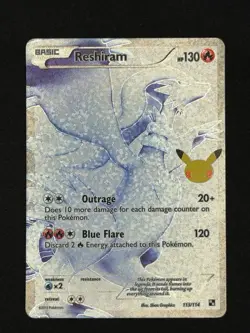 Pokemon Reshiram 113/114 Celebrations Classic Collection - NM - Image 1