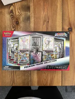 Pokemon TCG Prismatic Evolutions Premium Figure Collection Brand New Sealed DESC - Image 1