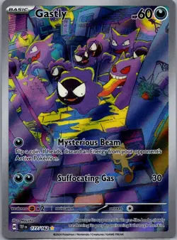 Gastly 177/162 Temporal Forces Pokemon TCG Holo Illustration Rare NM - Image 1