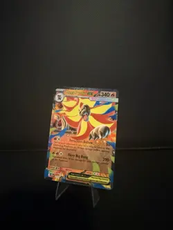 Mega Pyroar ex 15/86 Double Rare Pokemon Chaos Rising ME04 NM - Image 1
