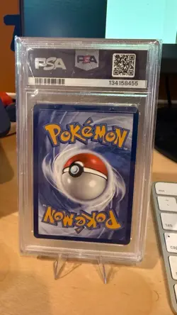 Emolga 2025 Pokemon Black Bolt Illustration Rare #112 PSA 9 Mint 112/086 - Image 2
