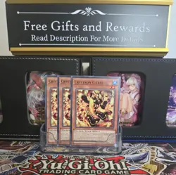 Playaet 3x Crystron Citree OP27-EN015 Yugioh Common - Image 1