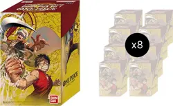 One Piece TCG Kingdoms of Intrigues DP-01 Double Pack Sealed DISPLAY (8 Boxes) - Image 3