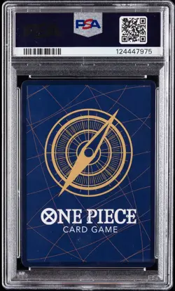 2025 ONE PIECE OP10-ROYAL BLOOD SPECIAL ALTERNATE ART CHARLOTTE FLAMPE PSA 10 - Image 2