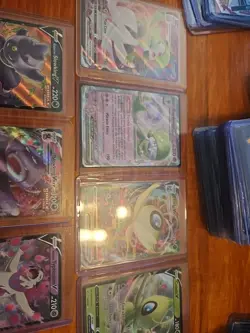 Pokemon TCG V & VMAX 7 CARD LOT INCL CELEBI, GARDEVOIR, SLOWKING - Image 2