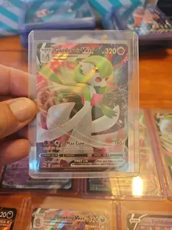 Pokemon TCG V & VMAX 7 CARD LOT INCL CELEBI, GARDEVOIR, SLOWKING - Image 4