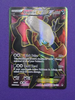 Pokemon TCG Darkrai EX XY Breakpoint Holo Full Art Ultra Rare Card 118/122 - Image 1