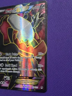 Pokemon TCG Darkrai EX XY Breakpoint Holo Full Art Ultra Rare Card 118/122 - Image 2