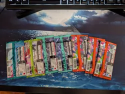 Pokemon TCG Japanese Sword & Shield Sealed Booster Pack Lot - 9 Packs (5 Cards) - Image 2