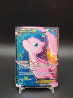 Mew EX RC24/RC25 Legendary Treasures Radiant Collection DMG Pokemon Card - Image 1