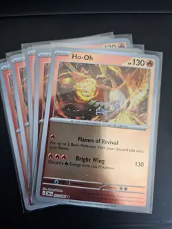 Ho-Oh Reverse Holo 010 /086 Chaos Rising Pokemon Card - Image 1