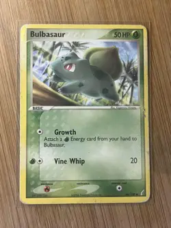 Pokemon TCG Bulbasaur 46/100 Regular Common HP50 Heavily Played Card English - Image 1