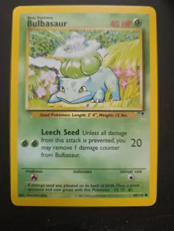Bulbasaur 68/110 - Legendary Collection- 2002 - Pokemon TCG- Pokemon Card Lp - Image 1