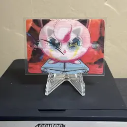 Pokemon Jigglypuff Lenticular Viz Video Promo 3D Card - PIKA-0022D/DVD VHS - Image 2