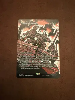 Doubling Season (Borderless) MTG Teenage Mutant Ninja Turtles (NM) - Image 1