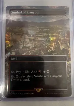 Sunbaked Canyon (Borderless) Universes Beyond: Assassin's Creed Foil - Image 1