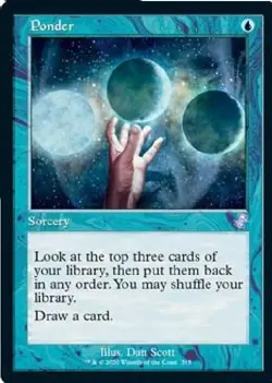 MTG - Ponder (TSR) - Brand New - NM/NP - Image 1
