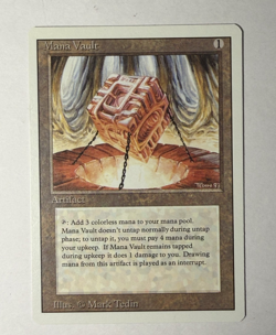 Mana Vault - Revised, Near Mint and never played with - Image 1