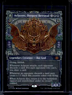 Aclazotz, Deepest Betrayal (Showcase) Caverns of Ixalan Magic The Gathering NM - Image 1