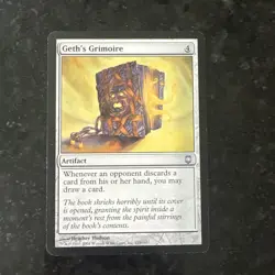 Geth's Grimoire Darksteel Regular - Image 1