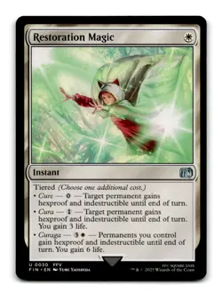 Restoration Magic 30 Uncommon FINAL FANTASY Magic: The Gathering NM/M ~22987 - Image 1