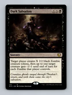 Dark Salvation Commander: Innistrad: Midnight Hunt Non-Foil MTG NM - Image 1