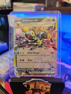 Pokemon TCG Umbreon EX 060/131 Double Rare Holo Card Prismatic Evolutions - Image 5