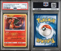 2019 Pokemon SM Black Star Promo Fall ‘19 Coll Chest Charizard-Holo #SM226 PSA 5 - Image 3