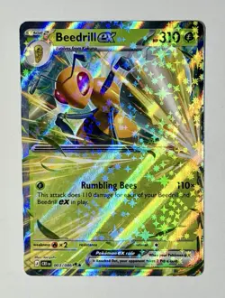 Pokemon TCG: Beedrill ex 003/086 RR 2026 Mega Evolution—Chaos Rising ME04:CRI - Image 1