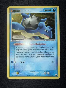 Lapras 8/92 Pokemon Legend Maker Reverse Holo Stamped - Image 2