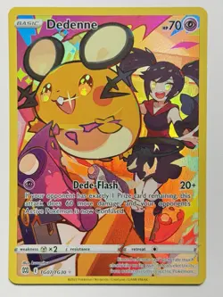 Pokemon: Dedenne TG07/TG30 Brilliant Stars NM/M - Image 1