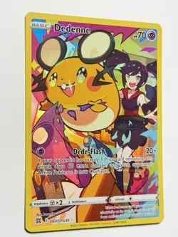 Pokemon: Dedenne TG07/TG30 Brilliant Stars NM/M - Image 3