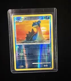 The Pokemon Company Lapras 79/127 Platinum Reverse Holo Common 80 HP English - Image 1