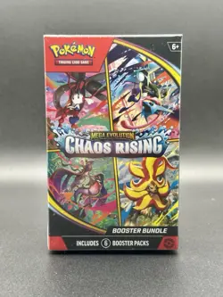 Pokemon TCG Chaos Rising ETB Booster Bundle 3 Pack Blister Lot Sealed - Image 3