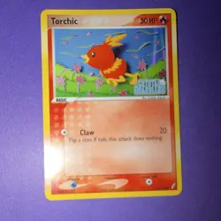 Pokemon TCG Torchic 65/100 EX Crystal Guardians Reverse Holo Common 50 HP - Image 2