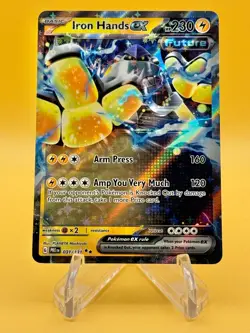 Pokemon TCG: Prismatic Evolutions - Iron Hands EX - 031/131 - Image 3