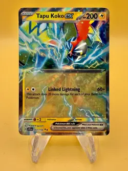 Pokemon TCG: Journey Together - Tapu Koko EX - 051/159 - Image 3