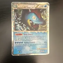 Pokemon TCG Feraligatr Prime HGSS07 HGSS Promo Holo Stage 2 140 HP English - Image 1