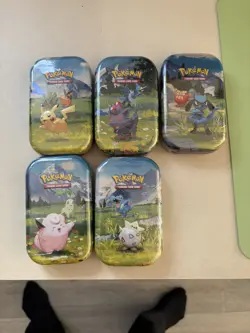 Pokemon Ascended Heroes 5 Mini Tins 🔥 - Brand New &Factory Sealed✅ - Image 1