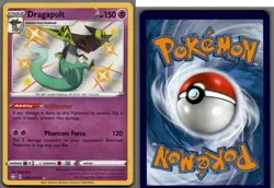 2021 Pokemon, Shining Fates Shiny Vault, #SV062/SV122 Dragapult, Holo Rare - Image 1