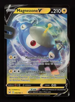 Magnezone V 056/196 Holo Rare V Lost Origin Pokemon Near Mint - Image 1