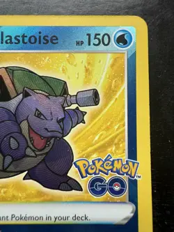 Pokemon GO Radiant Blastoise 018/078 Holo Rare (LP) - Image 3