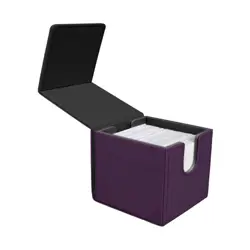 Ultra Pro Card Protection Vivid Alcove Edge Deck Box - Midnight Plum New - Image 1