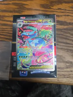 Mega Venusaur EX SIR 177/132 Mega Evolution English pokemon TCG Near Mint Card - Image 1