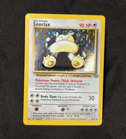 Pokemon TCG Snorlax Jungle 11/64 Holo Rare 1999 Wizards of the Coast - Image 1