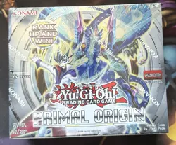 Yugioh - Primal Origin Booster Box - 1st Edition - Sealed - Image 1